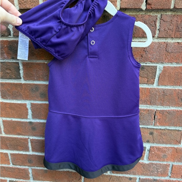 NFL Ravens Baltimore Football Cheerleader Dress Costume Size 2T - Picture 4 of 4